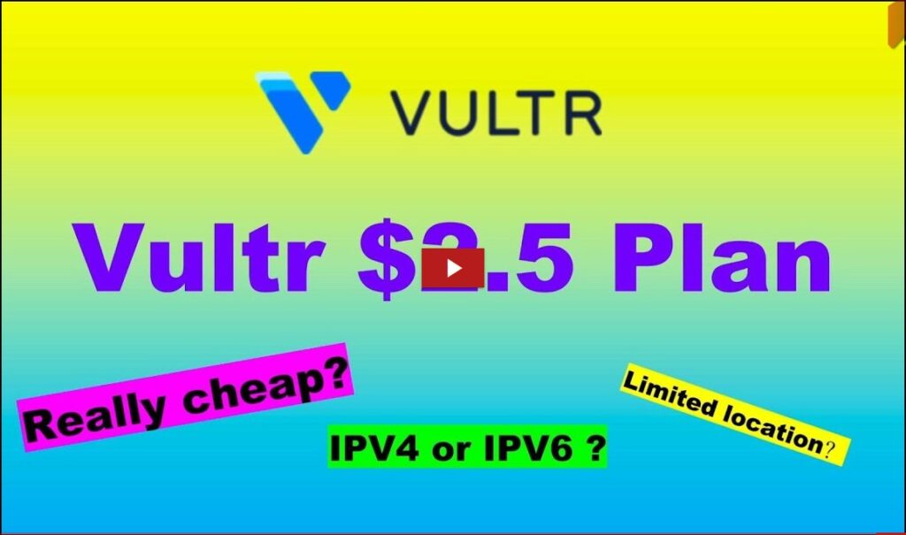What is Vultr $2.5 Plan